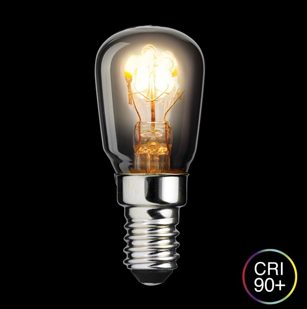 UNI-FLEX päron klar E14 2W 2200K dimbar